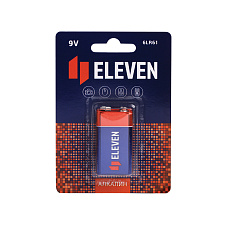 Батарейка щелочная Eleven / 9V / 6LR61, Крона