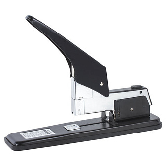 Степлер №23/6  №26/6 "Deli E0399 Essential" до 210 листов, открытый/закрытый тип сшивания, корпус металл/пластик, цвет ассорти