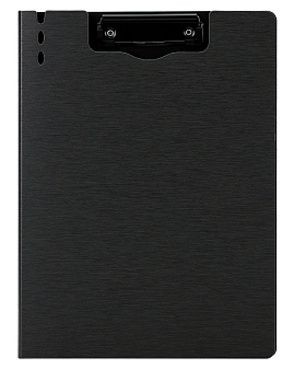 Планшет А4 с крышкой и верхним зажимом ,из  полиформа  Deli , цвет серый