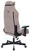 Кресло геймерское Knight T1 GREY, серый экомех с подголовником. Подлокотники пластиковые 2D. Металлическая крестовина. Механизм Топ-ган. Нагрузка до 150 кг.