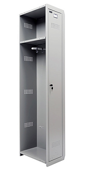 Шкаф для раздевалок Практик ML 01-30 дополнительный модуль 1830x300x500 (ВхШхГ), вес 16,9 кг , ключевой замок, поставляются в разобранном виде