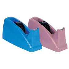 Диспенсер для скотча Deli E812 ширина 24 мм, утяжеленный с нескользящим покрытием.
