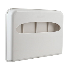 Держатель покрытий для унитаза PTC-506-1/2, ударопрочный пластик, цвет белый, размер 423х58х315 мм