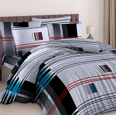 Комплект постельного белья 1,5-спальный Бязь
Простыня 150х210см+/-3%, пододеяльник 145х205см+/-3%, наволочка 70х70см-1шт,  ГОСТ  плотностью 140г/м, серый 