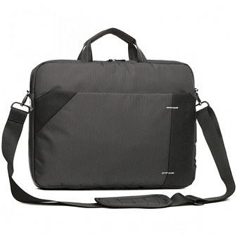 Сумка для ноутбука с диагональю дисплея 15.6, Continent, серый, СС-205 GA 