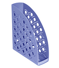 Вертикальный накопитель Стамм "Вега" ширина 90 мм, цвет голубой Berlin