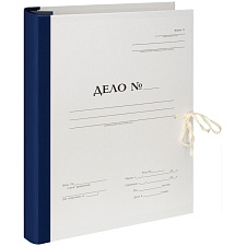 Папка на завязках с гребешками архивная,формат А-4,  "Дело №" Форма 21, ширина корешка 70 мм