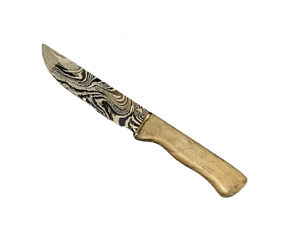 Нож НЫТВА «Барс», нержавеющая сталь, деревянная ручка, длина 271 мм, ширина 33 мм,  лазерная маркировка клинка с двух сторон. 