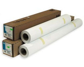 Бумага инженерная HP Q1396A Bond Paper для струйной печати, без покрытия 610мм х45,7м х50,8мм 80г/м2, 24" 