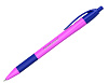 Ручка шариковая автоматическая ErichKrause U-209 Neon Matic&Grip, Ultra Glide Technology, синий стержень, 1,0 мм, треугольный корпус ассорти, одноразовая 