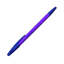 Ручка шариковая ErichKrause R-301 "Neon Stick ", синий стержень, 1 мм, корпус ассорти