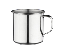 Кружка нержавеющая сталь, 370мл подходит как для напитков, так и для жидких блюд										