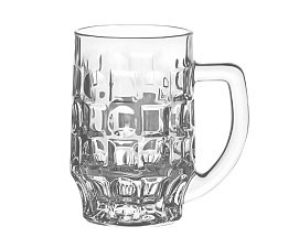 Кружка для пива «Старт» 400мл, материал стекло, цвет прозрачный