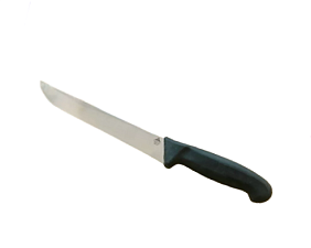 Нож разделочный, нержавеющая сталь, пластиковая ручка, длина клинка 13 см, НЫТВА 