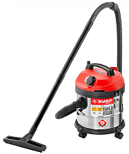 Пылесос Зубр ПУ-20-1400 М3 мощность1400Вт объем бака 20л, сухая/влажная уборка, режим работы: всасывание, выдувание, кабель 4,5 м