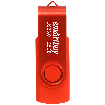 Флеш-носитель  128Gb USB 3.0  SmartBuy "Twist", Flash Drive, красный 