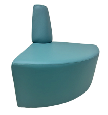 Модуль М10-1С экокожа бирюзовый Art-Vision next 105 (категория С). Размер (ШхГхВ): 730х730х800мм.