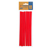 Стержни клеевые "TUNDRA", диаметр 11мм, длина 200мм, 6 шт в упаковке, цвет красный
