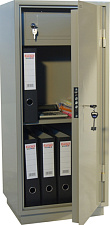 Шкаф бухгалтерский КБС-041ТН 960х450х360 (ВхШхГ) 32кг. Предназначен для хранения офисной и бухгалтерской документации. Корпус изготовлен из стали 1,2 мм, дверь усилена коробкой из стального листа 0,8 мм.