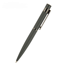 Ручка подарочная автоматическая, шариковая "Verona" Bruno Visconti 1,0 мм синяя, серый металлический корпус