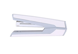 Степлер №24/6  №26/6 "Deli E0464WHITE Exceed" сшивает до 25 листов, открытый/закрытый тип сшивания, корпус металл, цвет белый