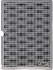 Папка-уголок Lamark Security пластиковая, А4, плотность 200 мкр, цвет серый