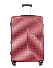Чемодан-тележка Gianni Conti АТ201-28 burgundy, материал пластик, размеры 76x54x30 см, цвет бордовый