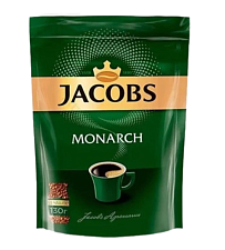 Кофе "Jacobs Monarch" растворимый сублимированный в мягкой упаковке 130г