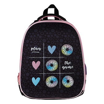 Ранец ArtSpace School Friend UFO "Guess Who Wins?" 39*30*18см, 2 отделения, 2 кармана, анатомическая спинка, люминесцентная печать