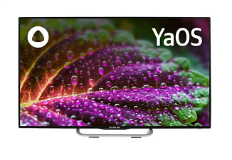 Телевизор 32 LED POLARLINЕ, черный корпус, 720p 3 HDMI, Smart TV (Яндекс), Wi-Fi, USB