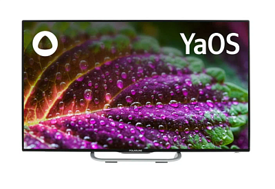 Телевизор 32 LED POLARLINЕ, черный корпус, 720p 3 HDMI, Smart TV (Яндекс), Wi-Fi, USB