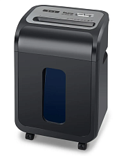 Шредер Buro Office BU-S1501-8M, секретность DIN-32757 4 / DIN-66399 P-5, фрагмент 3х9мм, уничтожает 8 листов, корзина 20литров, скорость резки 1.8 м/мин., уровень шума 68дБ, уничтожение скоб, скрепок, пластиковых карт