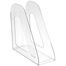 Вертикальный накопитель Стамм "Фаворит"  ширина 90 мм, прозрачный бесцветный