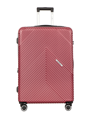 Чемодан-тележка Gianni Conti АТ201-28 burgundy, материал пластик, размеры 76x54x30 см, цвет бордовый