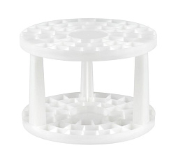 Подставка для кистей, высота 100 мм,диаметр 145 мм, пластик. цвет ассорти