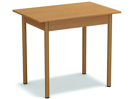 Стол обеденный СТ-7. Размер (ШхГхВ): 1200х800х740мм. Металлические опоры с полимерно-порошковым покрытием. Цвет столешницы: Бук Бавария