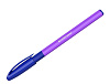 Ручка шариковая ErichKrause R-301 "U-109 Neon Stick&Grip Ultra Glide Technology", синий стержень, 1.0 мм, резиновая манжетка, треугольный корпус ассорти, одноразовая 