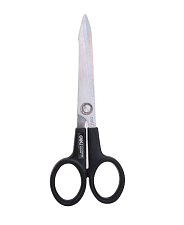 Ножницы 202 мм Deli E6014 пластиковые ручки, блистер, цвет ассорти