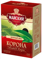 Чай "Майский "Корона Российской Империи" черный крупнолистовой 100г