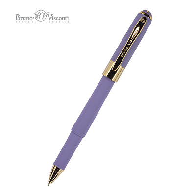 Ручка подарочная MONACO Bruno Visconti  0,5мм синяя, лавандовый корпус