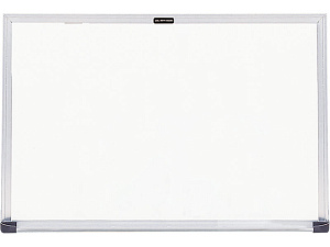 Доска магнитно-маркерная 90х180 см "Deli E7819" алюминиевая рама, лаковое покрытие, полочка