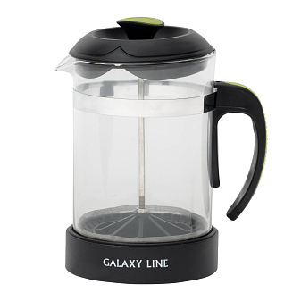 Чайник френч-пресс GALAXY GL9308 стекло/пластик, объем 850 мл 