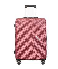 Чемодан-тележка Gianni Conti АТ201-24 burgundy, материал пластик, размеры 66x47x26 см, цвет бордовый