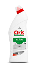 Чистящее средство для сантехники Grass "ORIS Всё в 1" 750 мл Дезинфицирующее, уничтожает плесень, грибок, неприятные запахи, Содержит хлор.