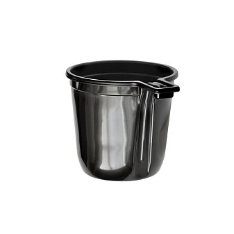 Чашка одноразовая, кофейная, черная/коричневая, глянец, 200мл, 50шт/уп. Материал полипропилен