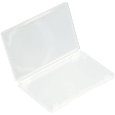 Футляр Card Box для визиток или дисконтных карт 10 х 6,9 х 1 см, материал: пластик/металл