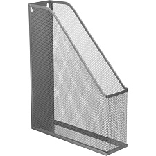 Вертикальный накопитель  металлический, ширина 72 мм, размеры 250x72x315 мм, цвет серебро