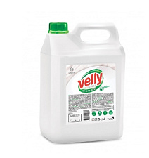 Средство для мытья посуды профессиональное Grass "Velly neutral"  5 л канистра, без красителей и ароматизаторов