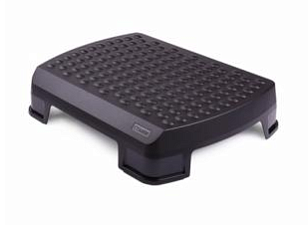 Подставка для ног размер (ГхШхВ) 335х432х98мм, материал - пластик с  резиновыми накладками на ножках, цвет черный