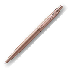 Ручка шариковая PARKER Jotter Monochrome XL SE-20 розовое золото матовый M синий стержень, легированная сталь,отделка розовое золото PVD покрытие, подарочная упаковка